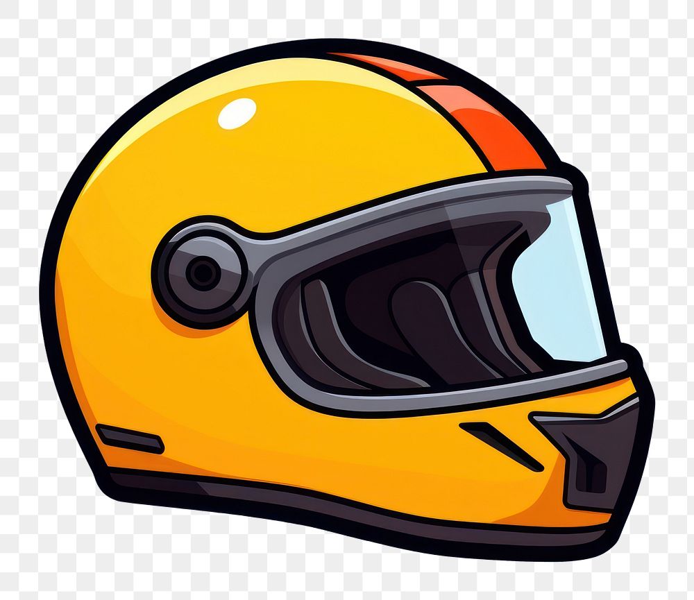 PNG Helmet helmet cartoon white background. AI generated Image by rawpixel.