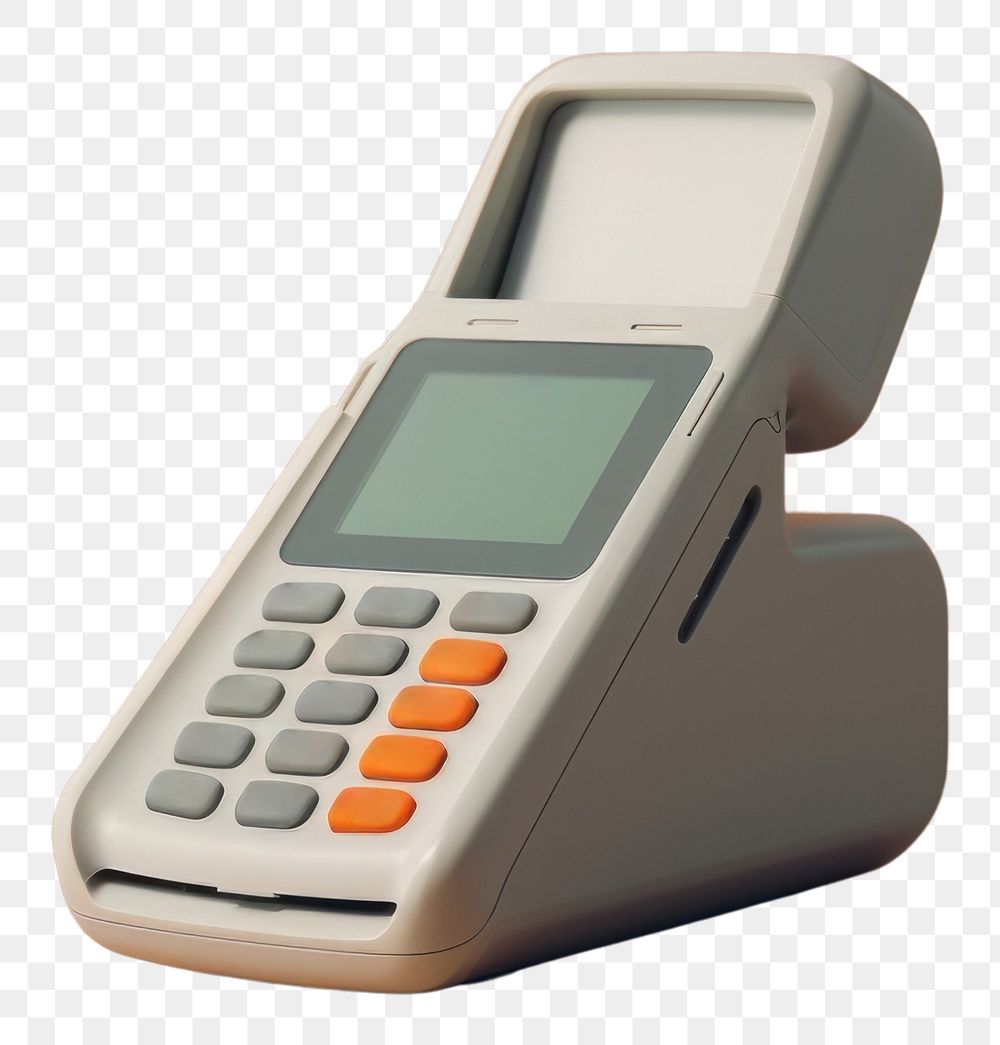 PNG Payment terminal electronics calculator technology. 