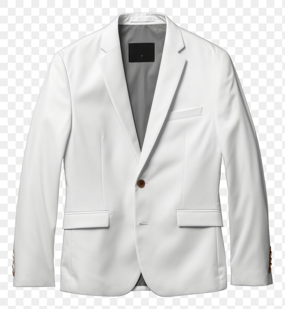 PNG Men wareing white jacket mockup blazer coat coathanger. AI generated Image by rawpixel.