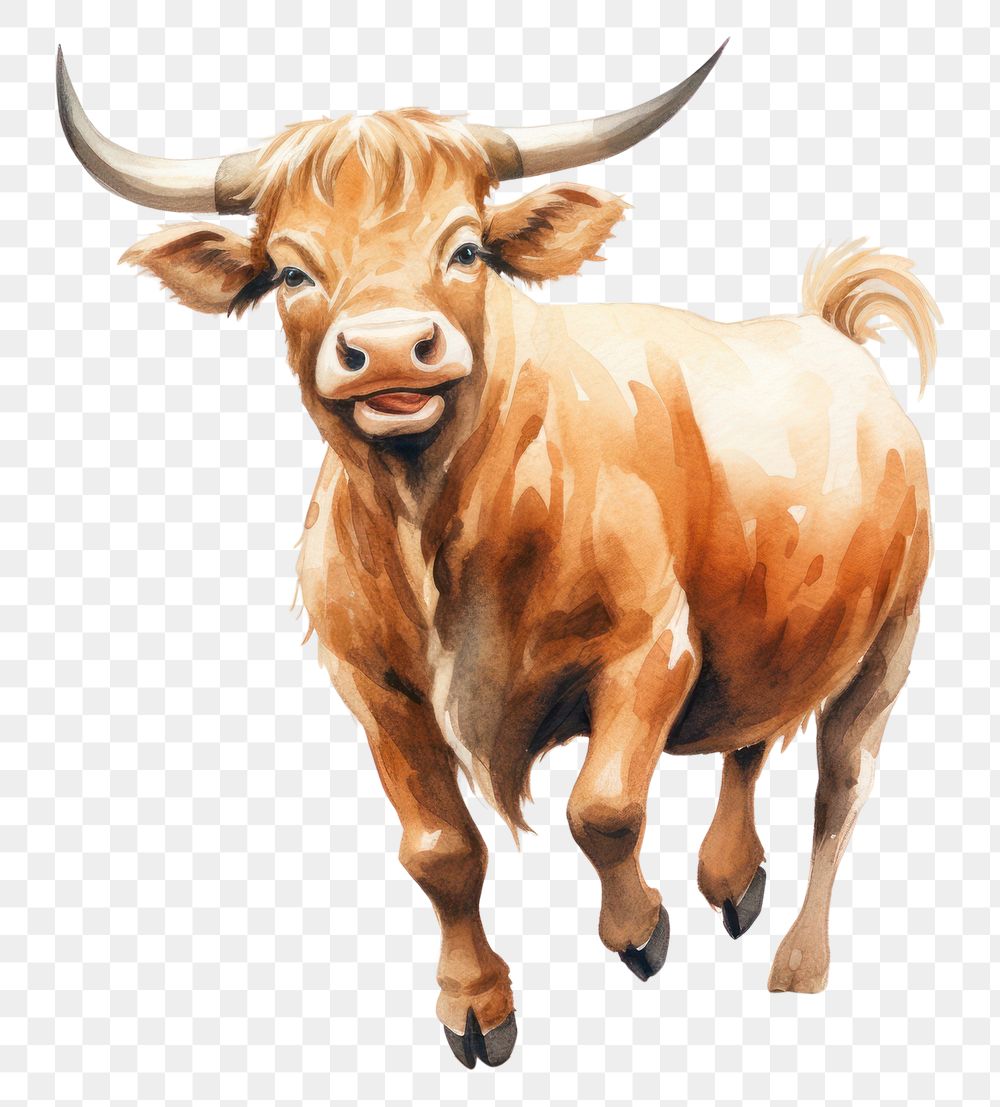 PNG Livestock standing cartoon mammal. 