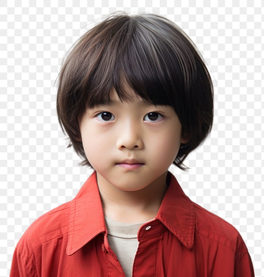 PNG Asian kid portrait photo photography. AI generated Image by rawpixel.