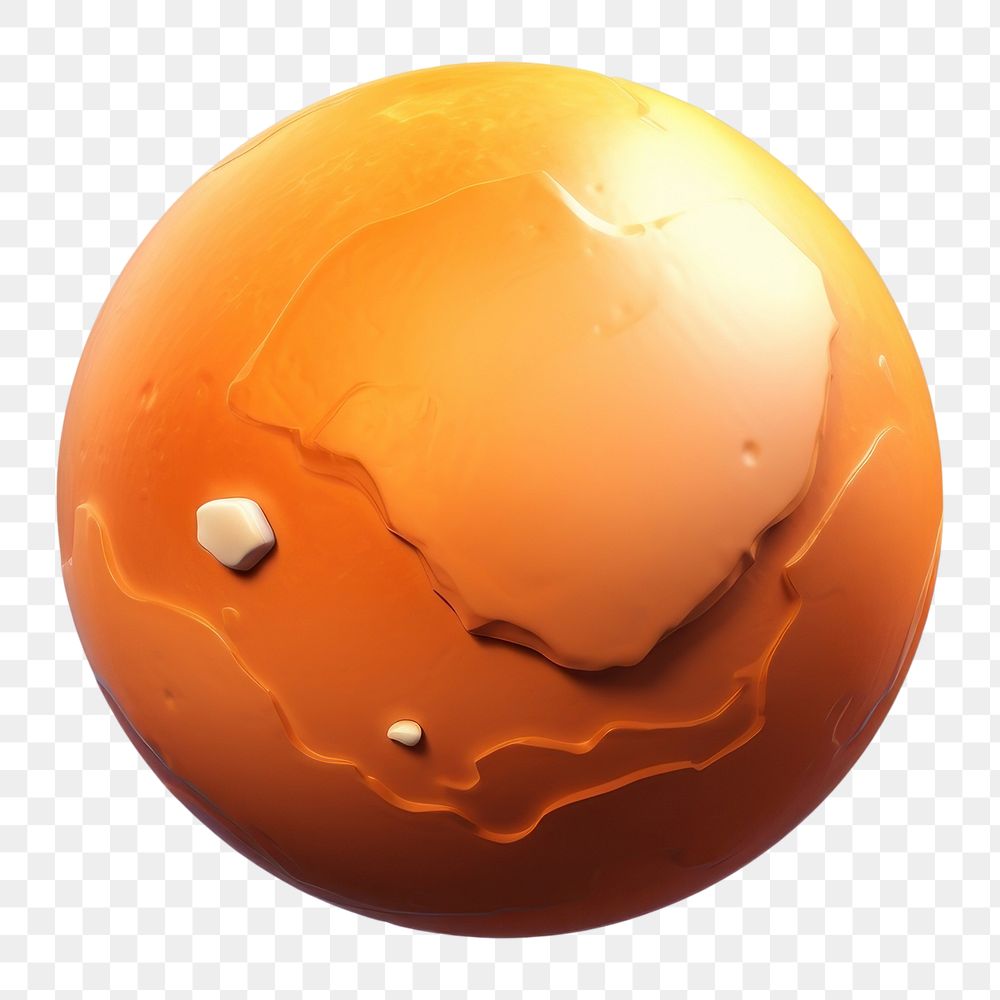 PNG Mars sphere ball egg. AI generated Image by rawpixel.
