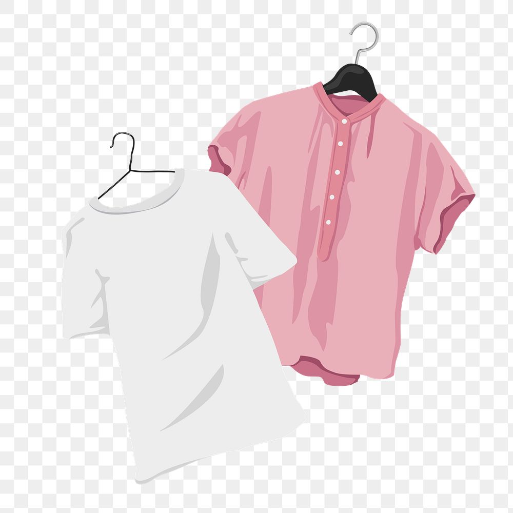 Laundry day png, aesthetic illustration, transparent background
