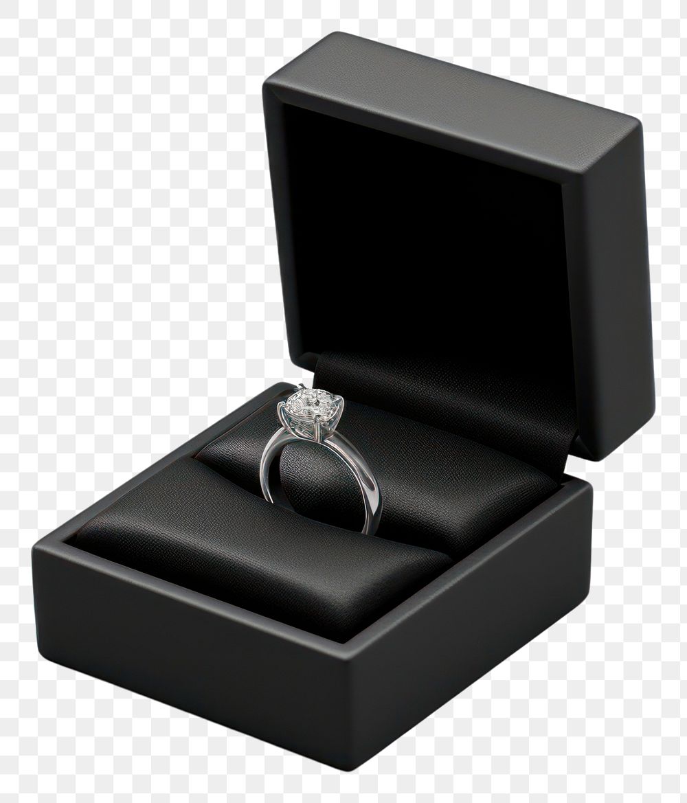PNG Ring box gemstone jewelry diamond. AI generated Image by rawpixel.