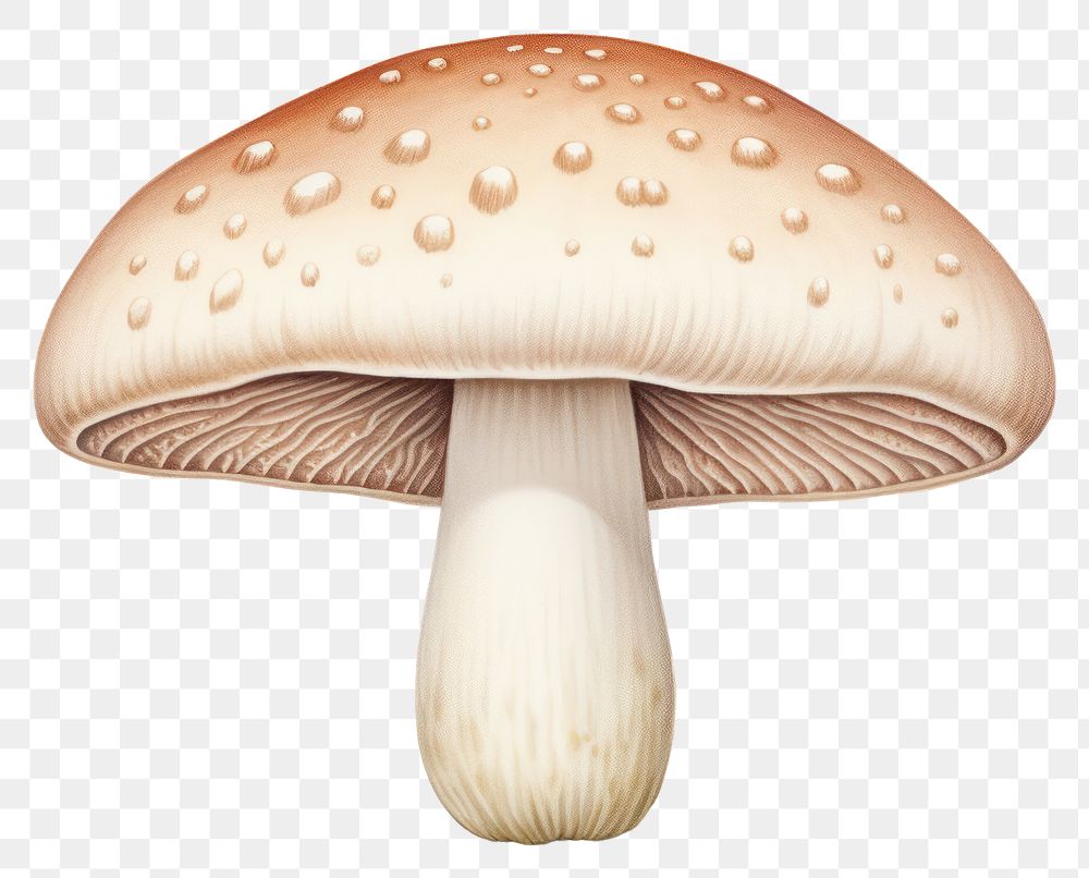 PNG Mushroom mushroom fungus agaric. AI generated Image by rawpixel.