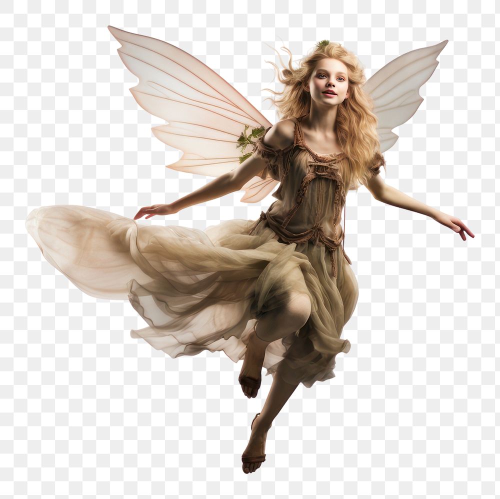 PNG Flying fairy dancing flying angel. AI generated Image by rawpixel.