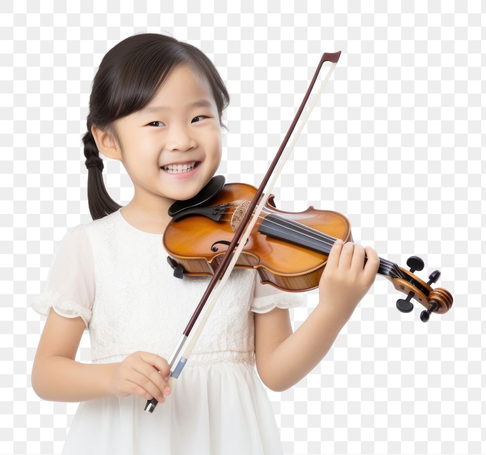 PNG Violin musician child cute. AI generated Image by rawpixel.
