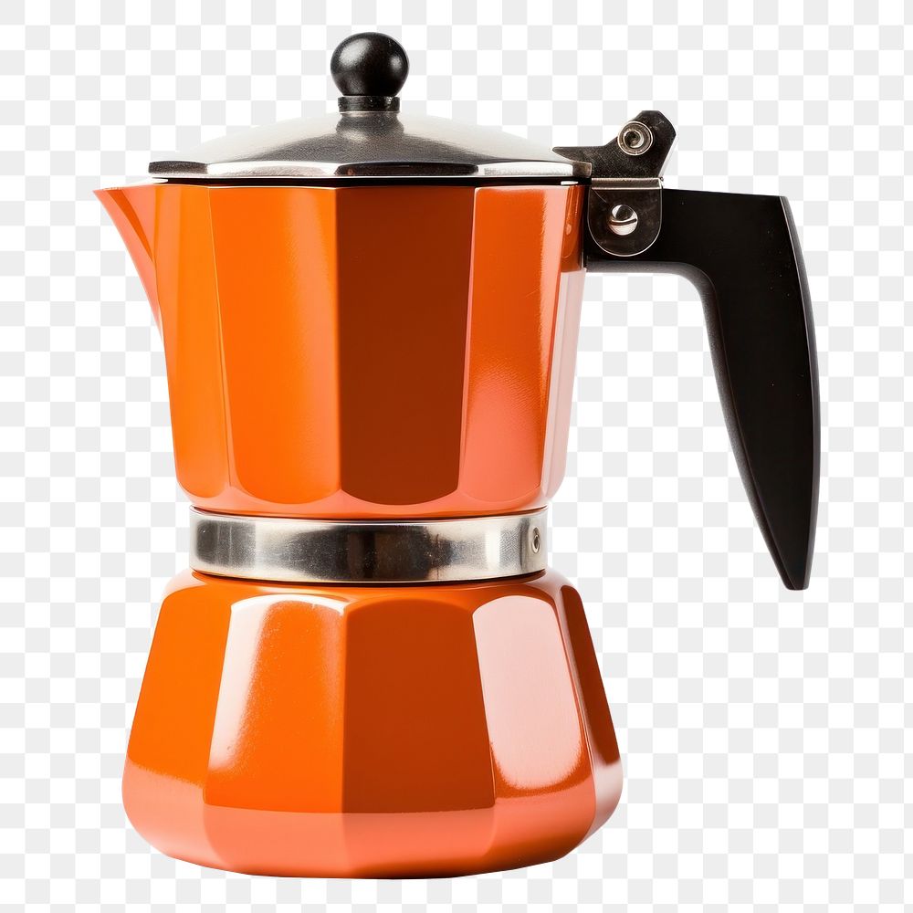 PNG Moka pot appliance coffee cup. AI generated Image by rawpixel.