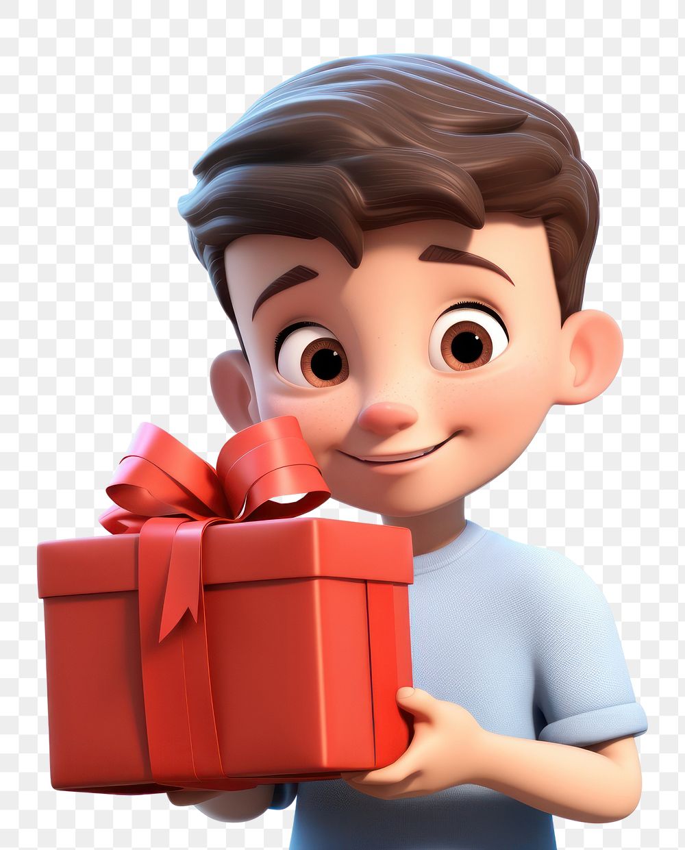 PNG Gift box cartoon celebration. 