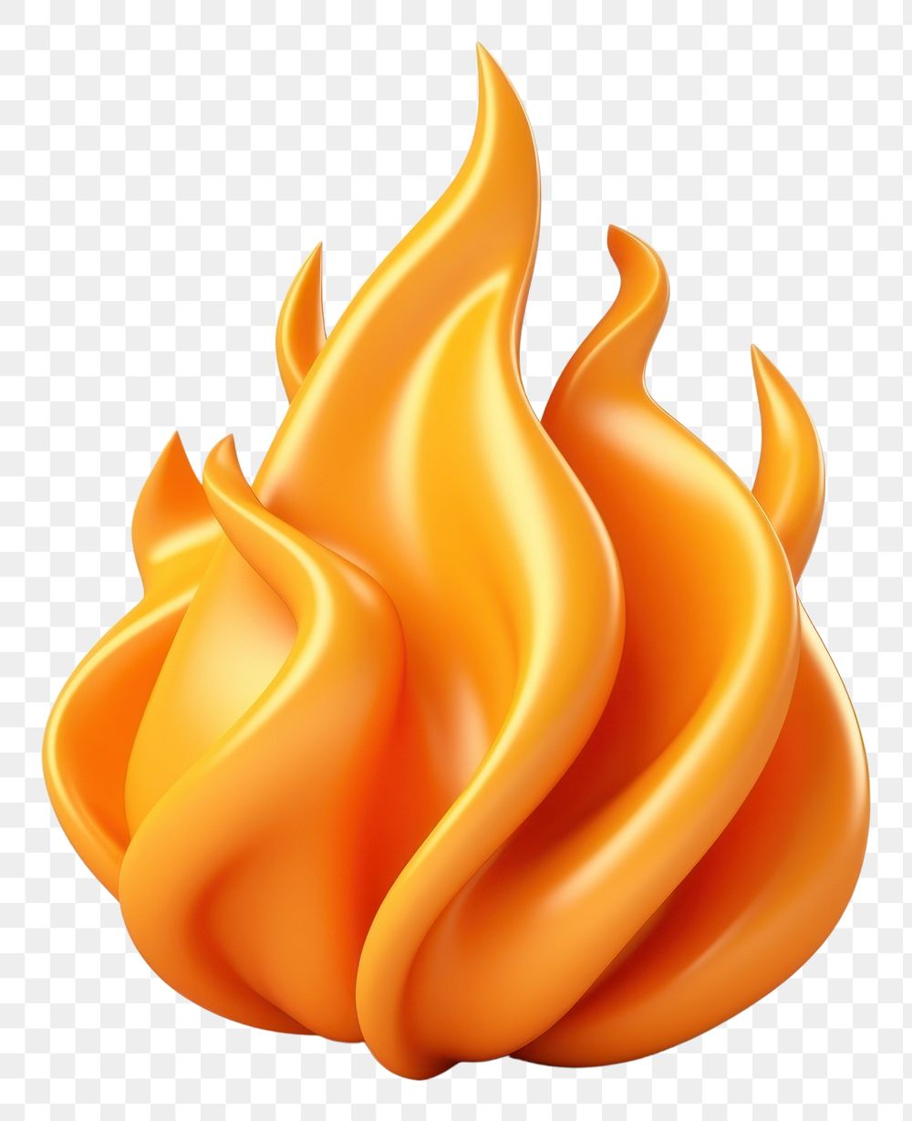 PNG Fire glowing burning yellow. AI generated Image by rawpixel.