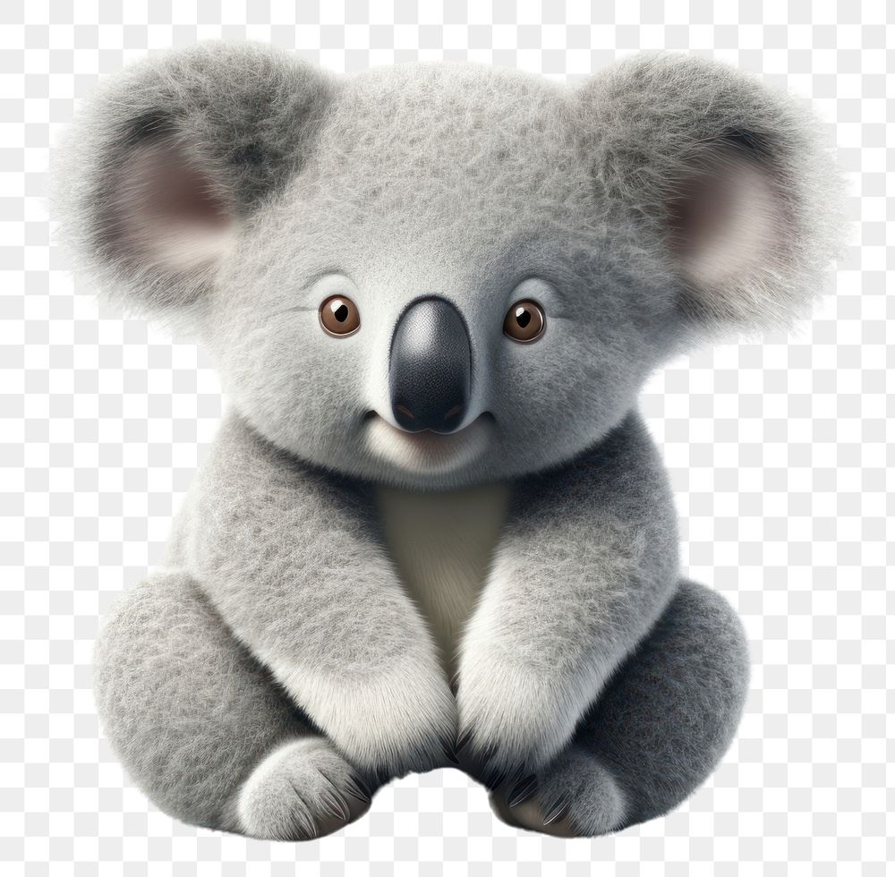 PNG Koala mammal cute bear. AI generated Image by rawpixel.