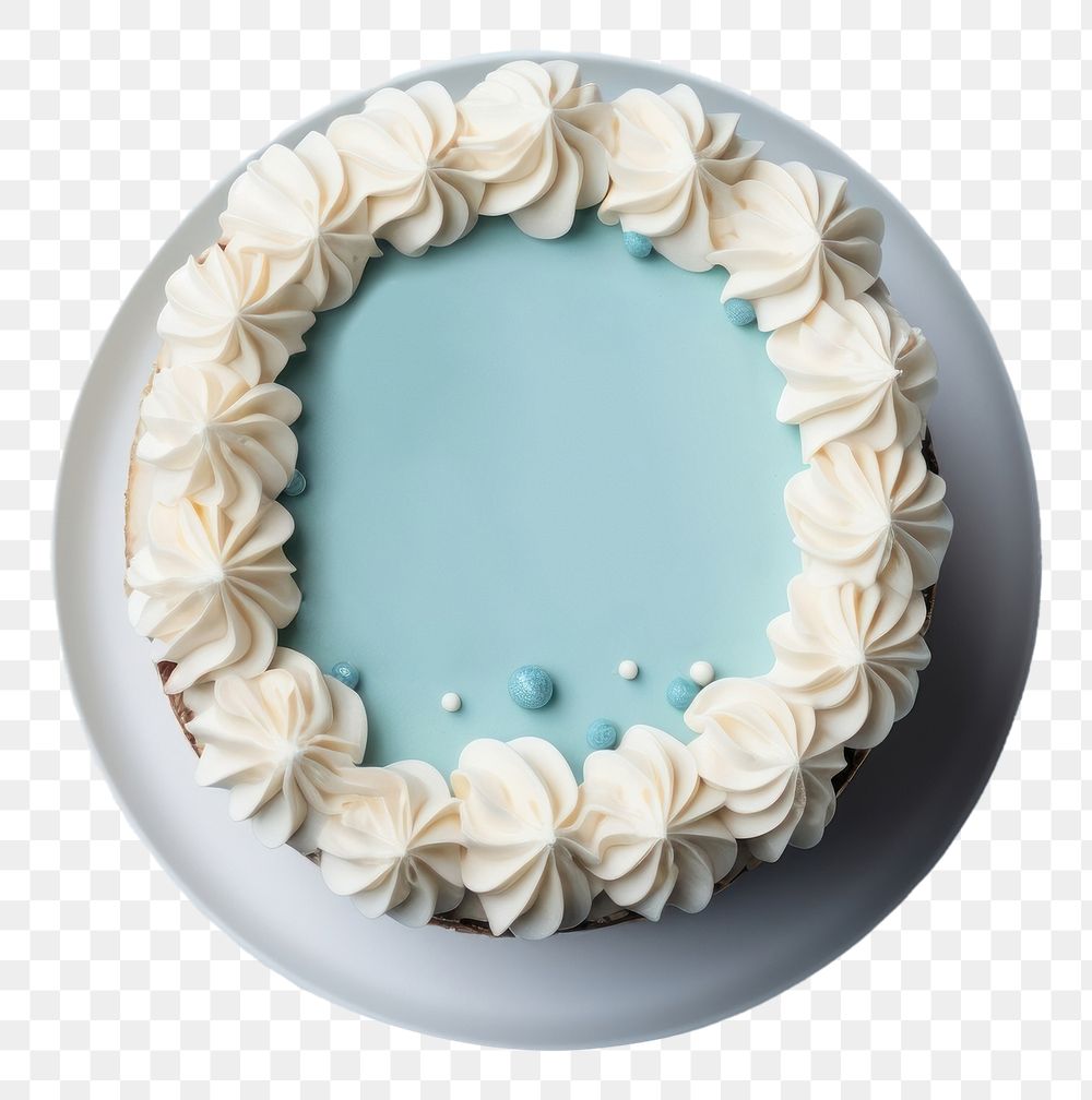 PNG Dessert icing cream cake. AI generated Image by rawpixel.