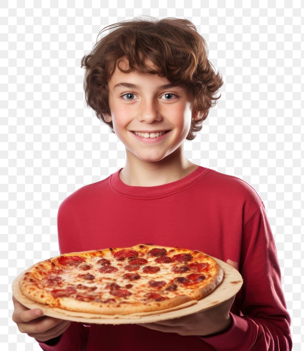 PNG Pizza pepperoni portrait holding. AI generated Image by rawpixel.