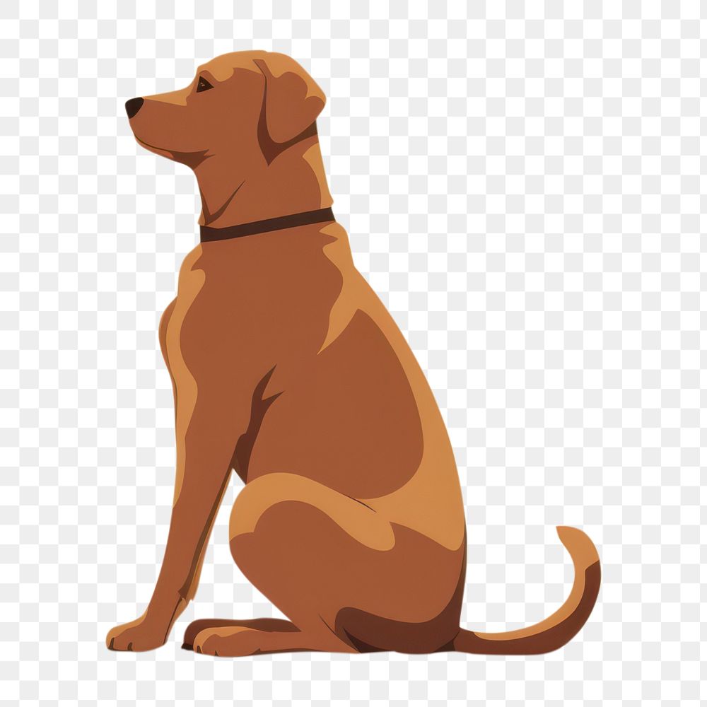 PNG Dog animal mammal pet. AI generated Image by rawpixel.