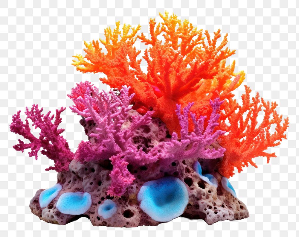 PNG Corals aquarium nature sea. AI generated Image by rawpixel.