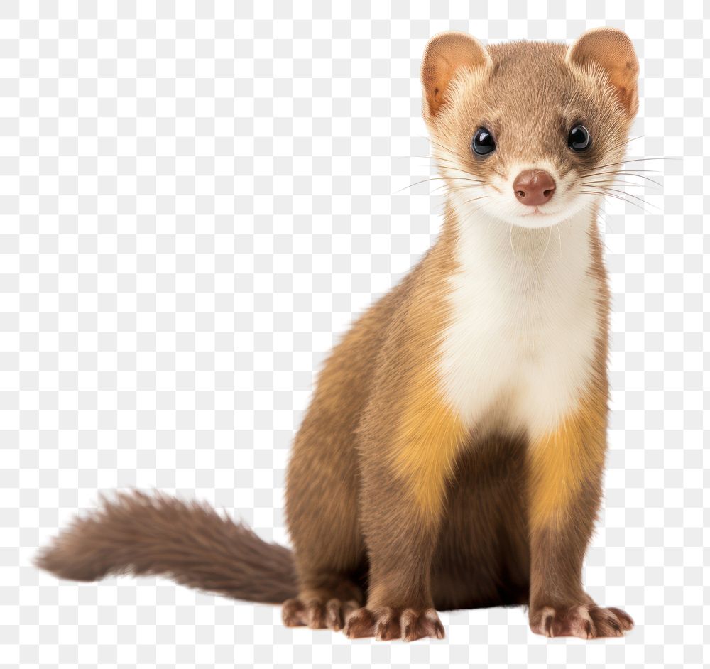 PNG Weasel wildlife animal mammal. AI generated Image by rawpixel.