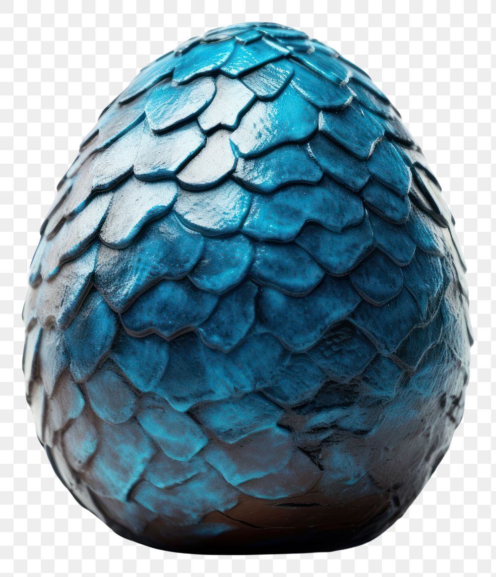 PNG Sphere blue egg white background. AI generated Image by rawpixel.