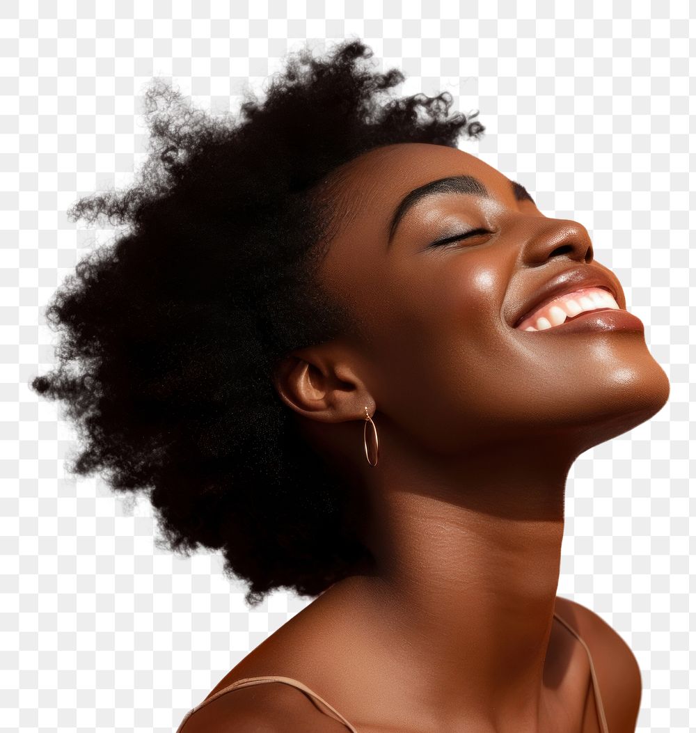 PNG  Laughing smile adult happy. AI generated Image by rawpixel.