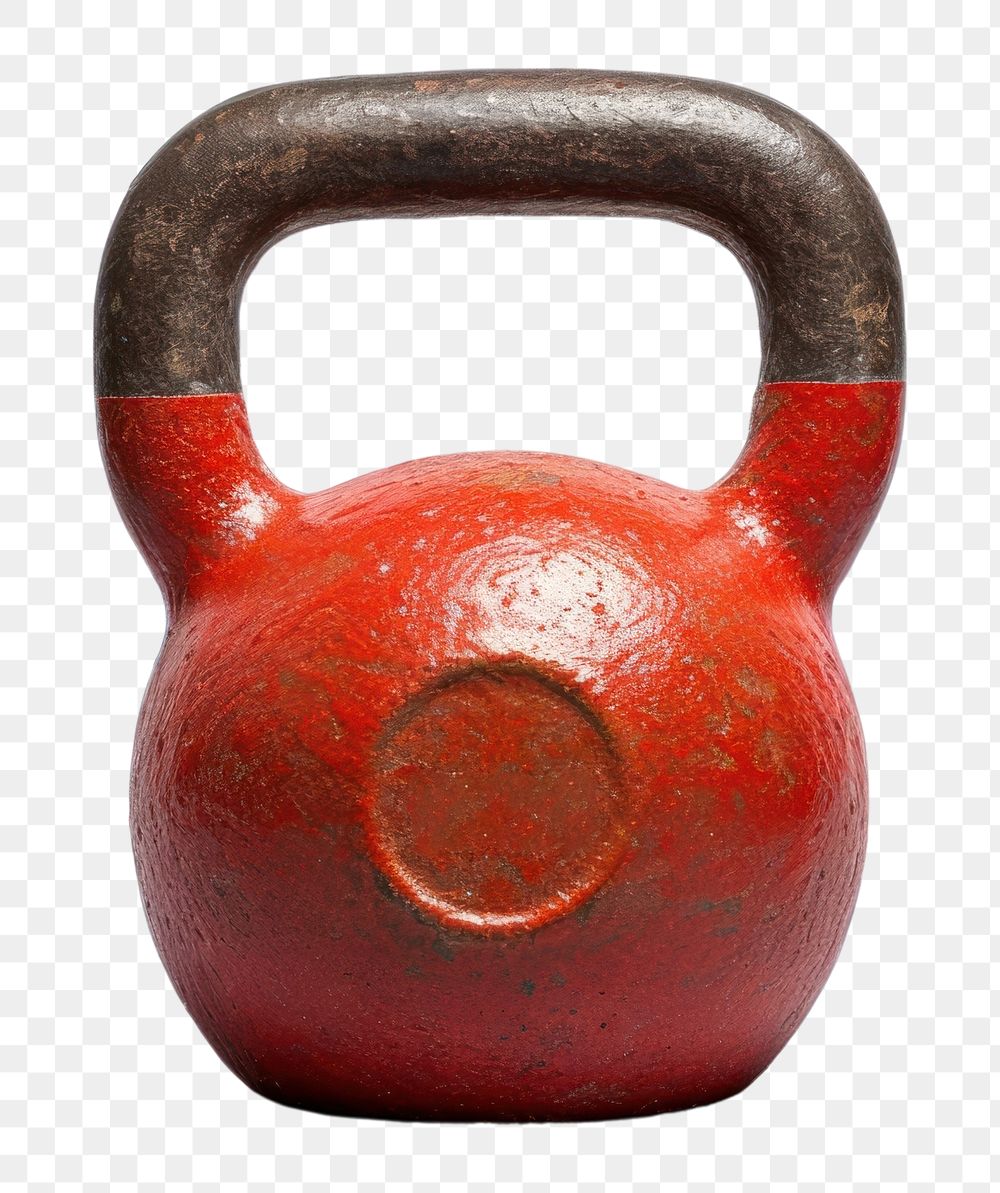 PNG  Kettlebell sports gym white background. AI generated Image by rawpixel.