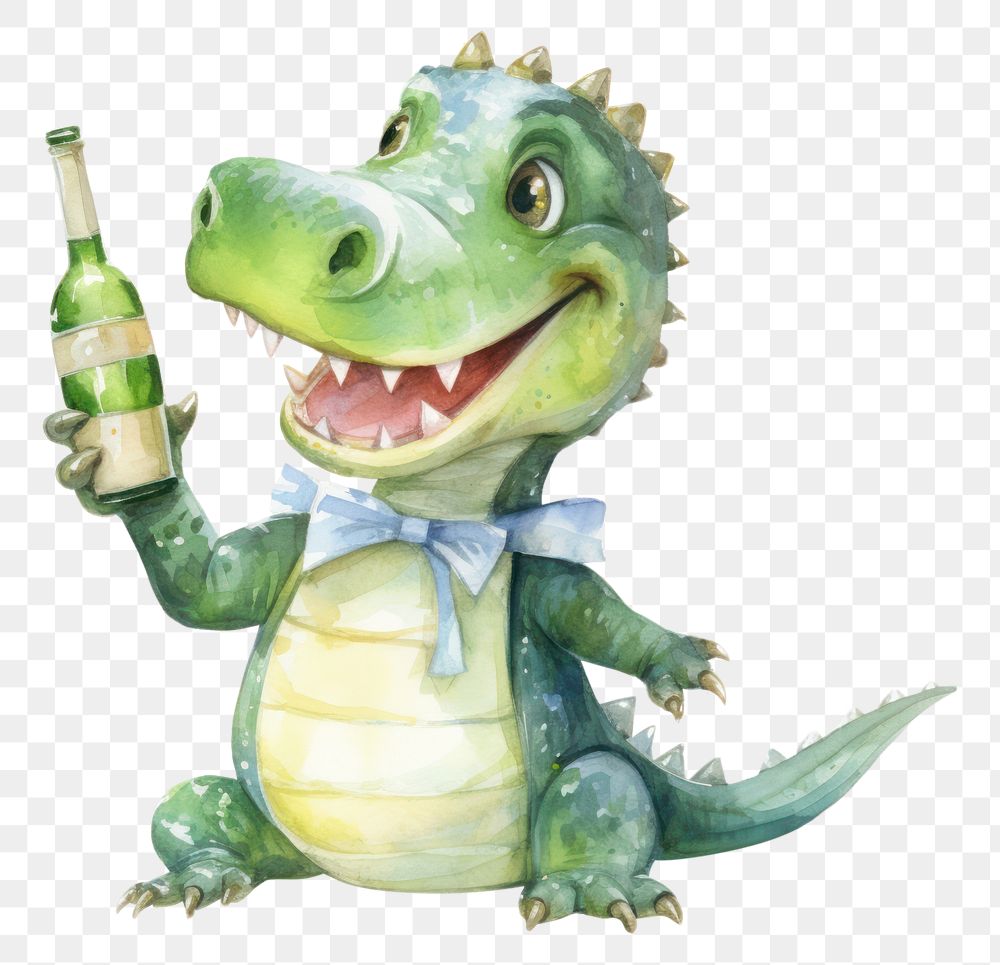PNG Aligator animal dinosaur reptile. AI generated Image by rawpixel.