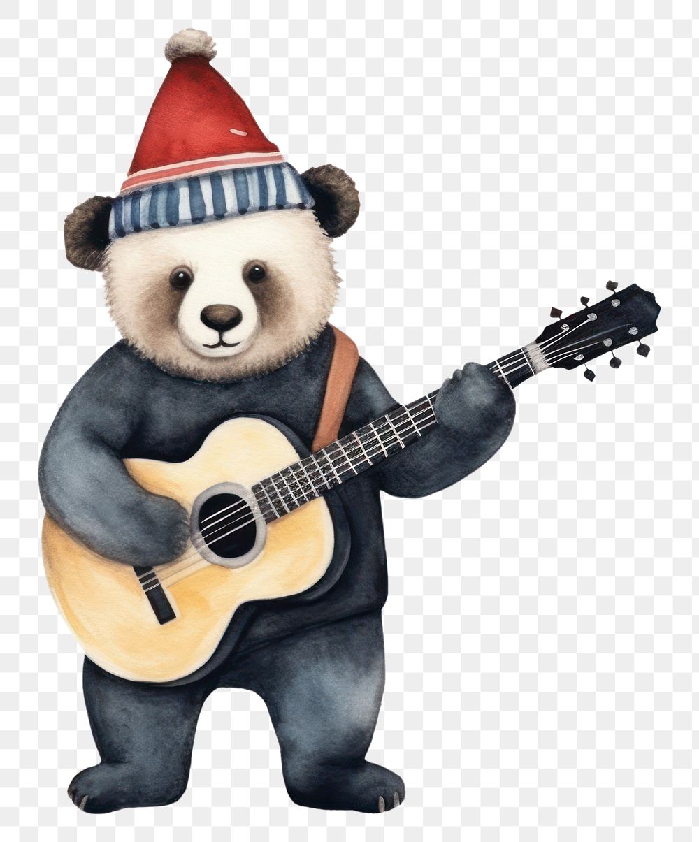 PNG Pandar guitar hat representation. 