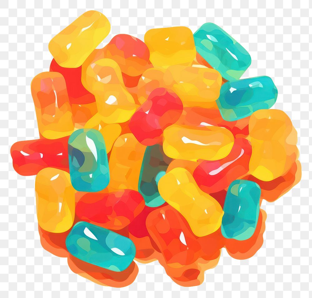 PNG Confectionery candy food abundance. AI generated Image by rawpixel.