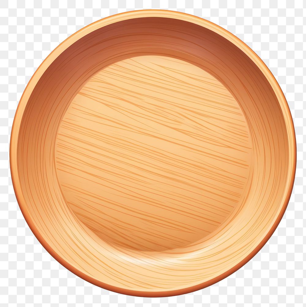 PNG Bowl wood dishware absence. AI generated Image by rawpixel.