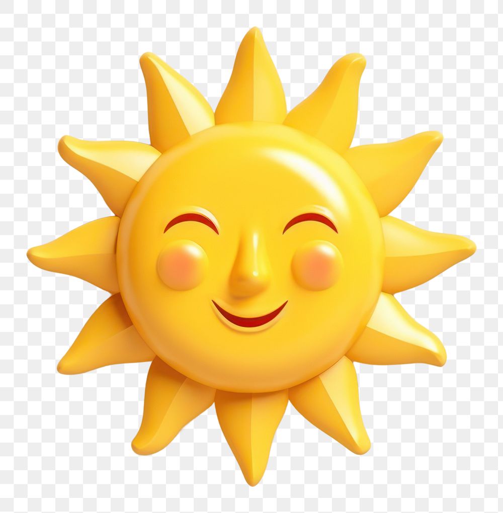 PNG Sun Shining anthropomorphic representation happiness. AI generated Image by rawpixel.