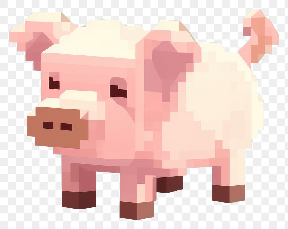 PNG Cute Pig mammal animal pig. AI generated Image by rawpixel.