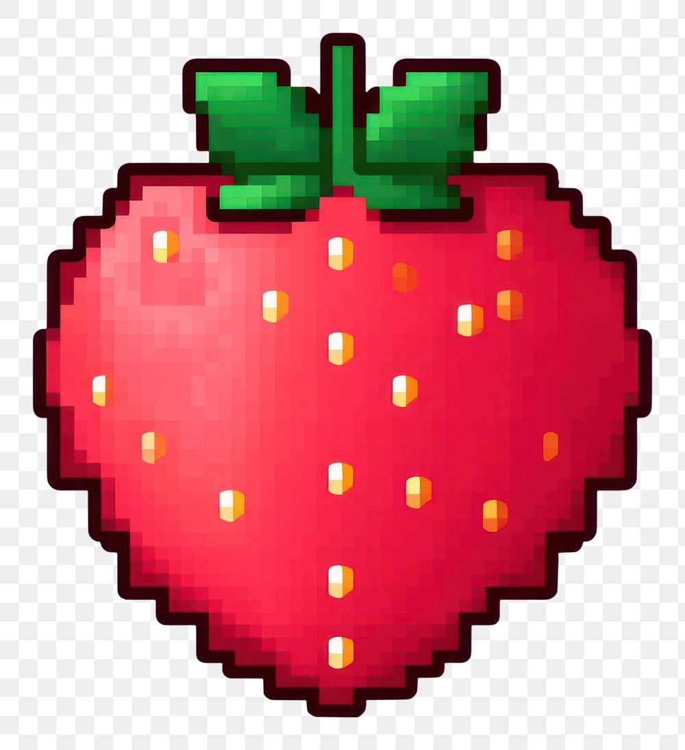 PNG Cute Strawberry strawberry fruit plant. AI generated Image by rawpixel.