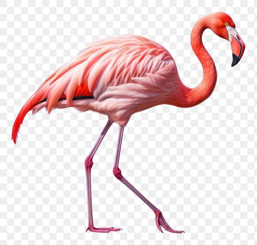 PNG Flamingo flamingo bird animal. AI generated Image by rawpixel.