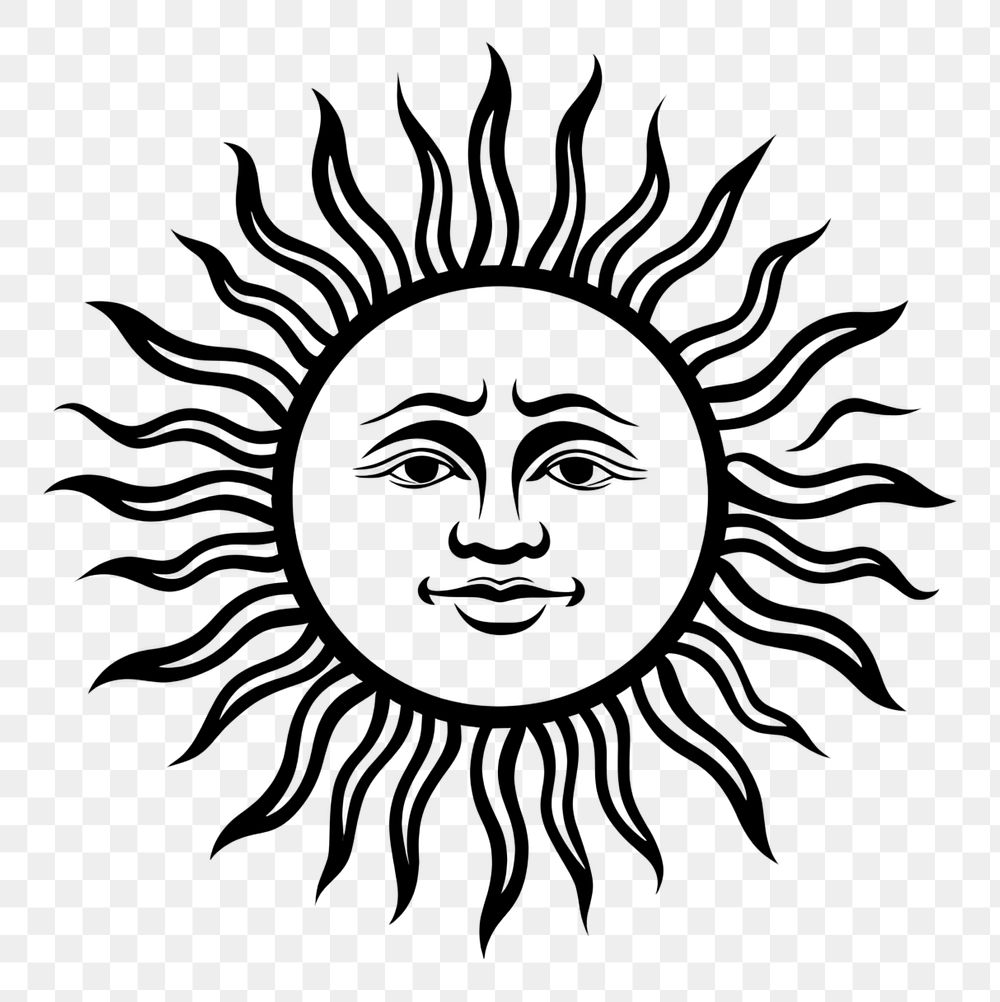 PNG sun celestial drawing sketch | Free PNG - rawpixel