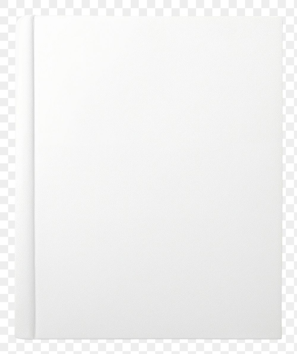 PNG Book cover paper white page. AI generated Image by rawpixel.