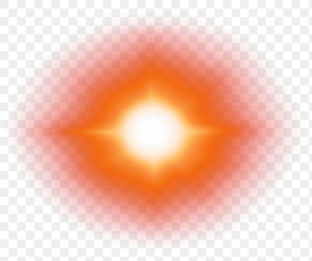 PNG Orange color lens flare backgrounds astronomy light. 