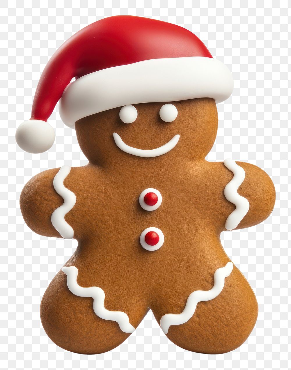 PNG  Christmas gingerbread man snowman cookie food. AI generated Image by rawpixel.