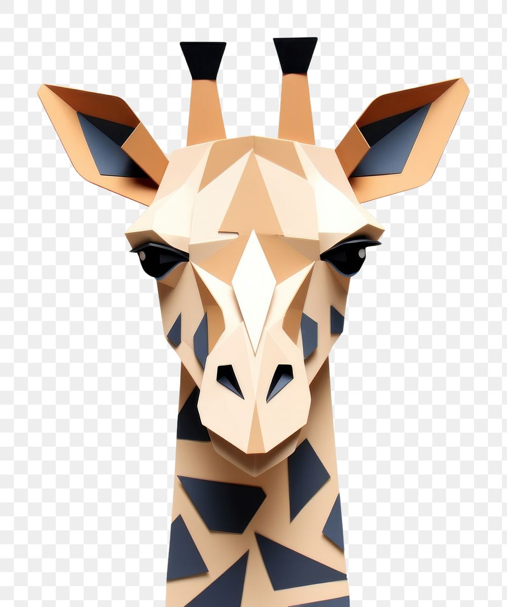 PNG  Giraffe animal mammal craft. AI generated Image by rawpixel.
