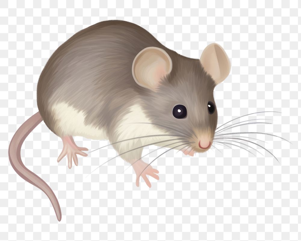 PNG  Mouse rat animal mammal. AI generated Image by rawpixel.