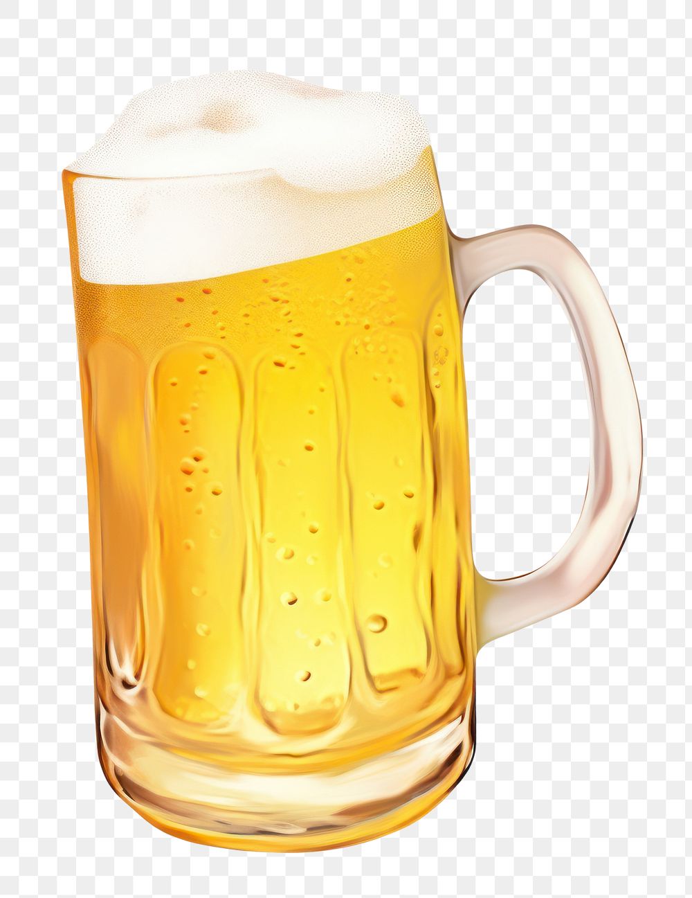 PNG Beer glass. AI generated Image by rawpixel.