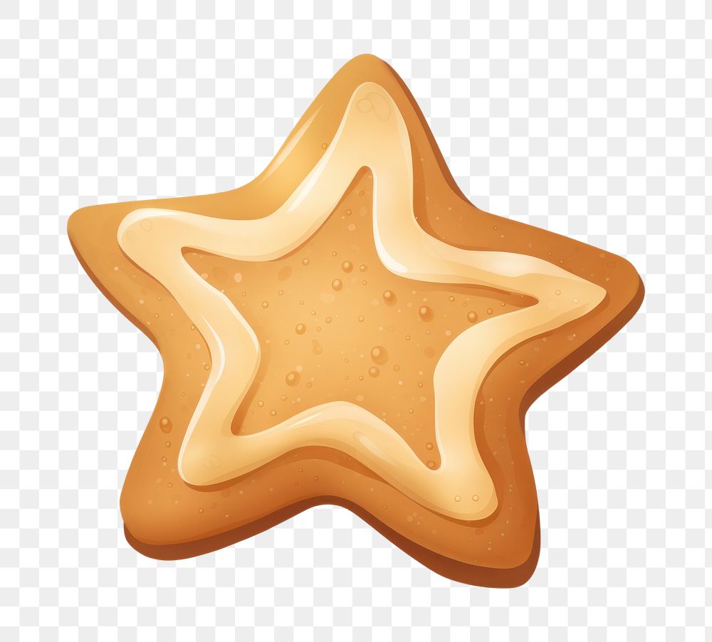 PNG Christmas cookie. AI generated Image by rawpixel.