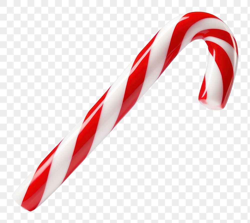 PNG  Candy cane white background confectionery celebration. AI generated Image by rawpixel.