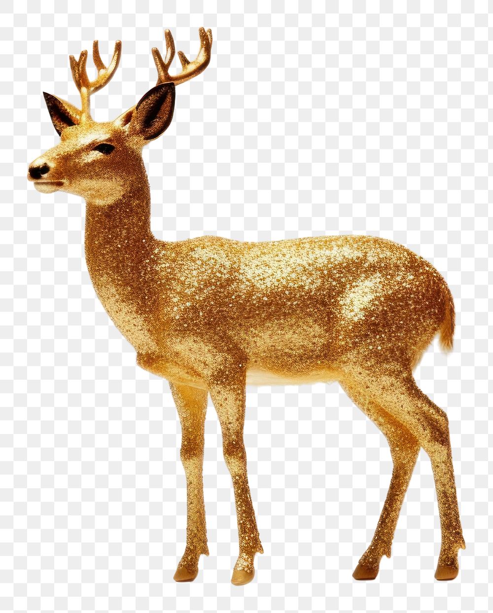 PNG  Christmas rendier wildlife animal mammal. AI generated Image by rawpixel.