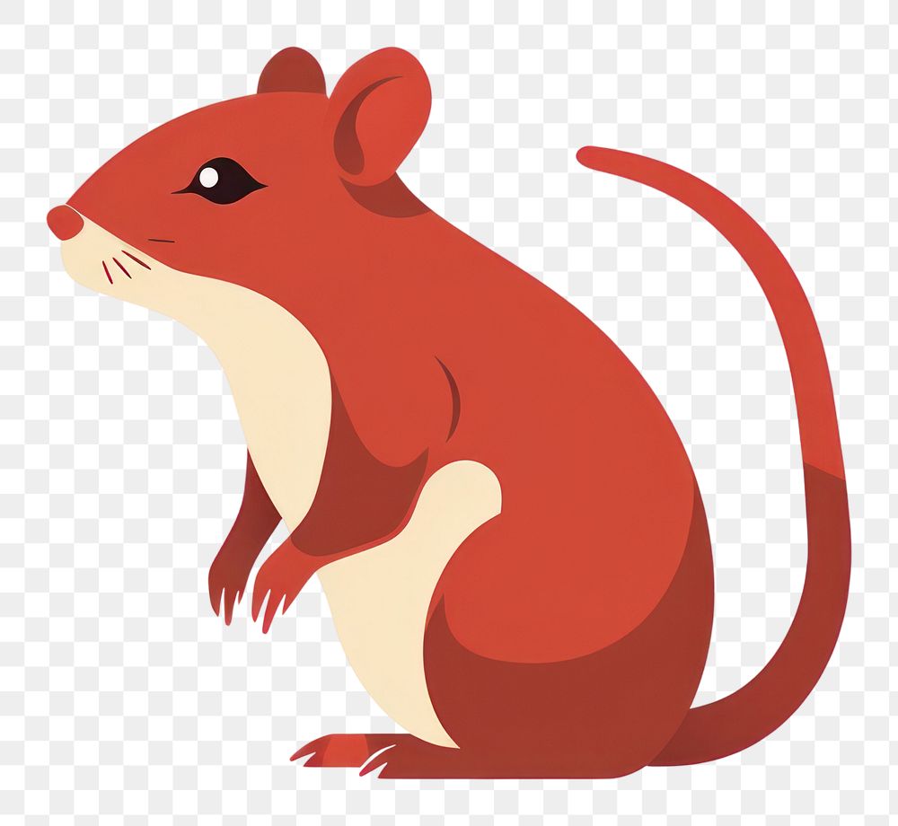 PNG  Rat rat rodent animal. AI generated Image by rawpixel.