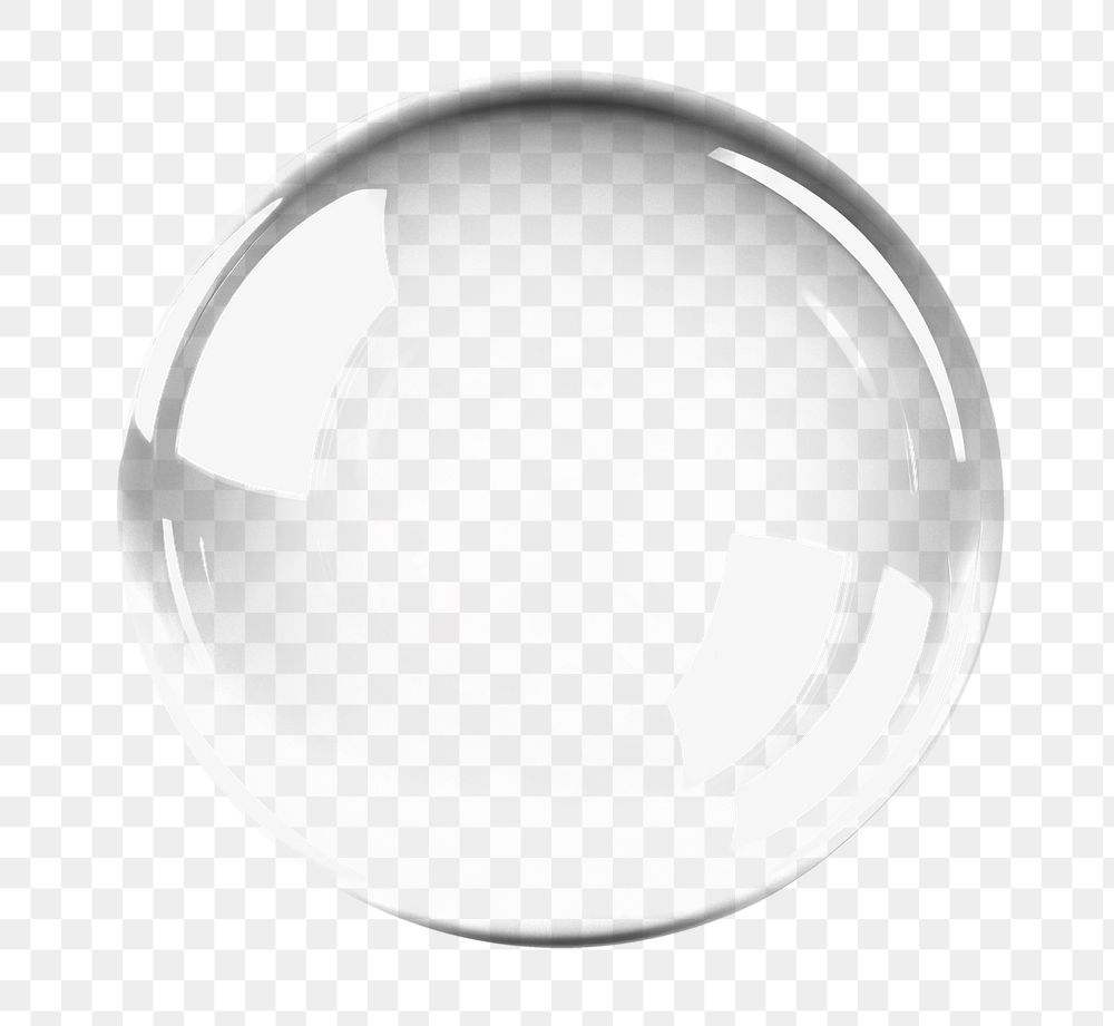 PNG Bubble sphere white background biochemistry