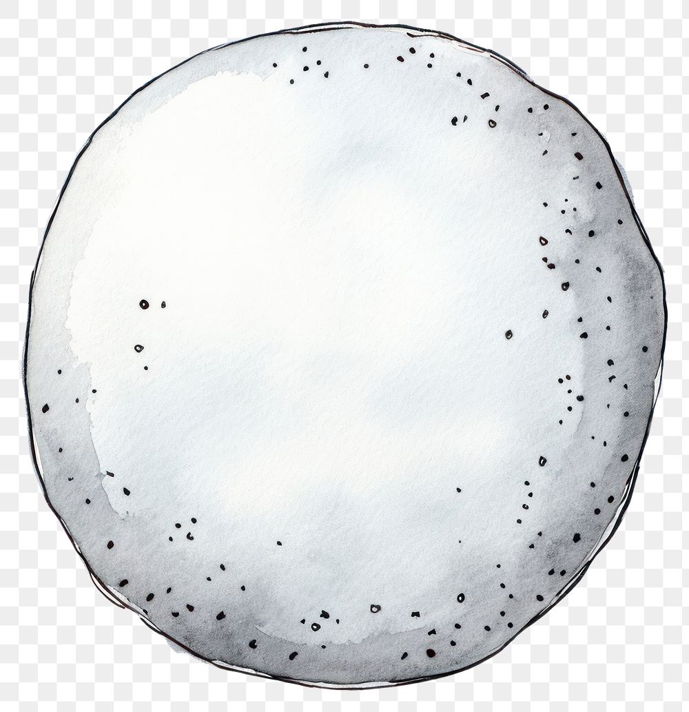 PNG Moon sphere sketch art. AI generated Image by rawpixel.