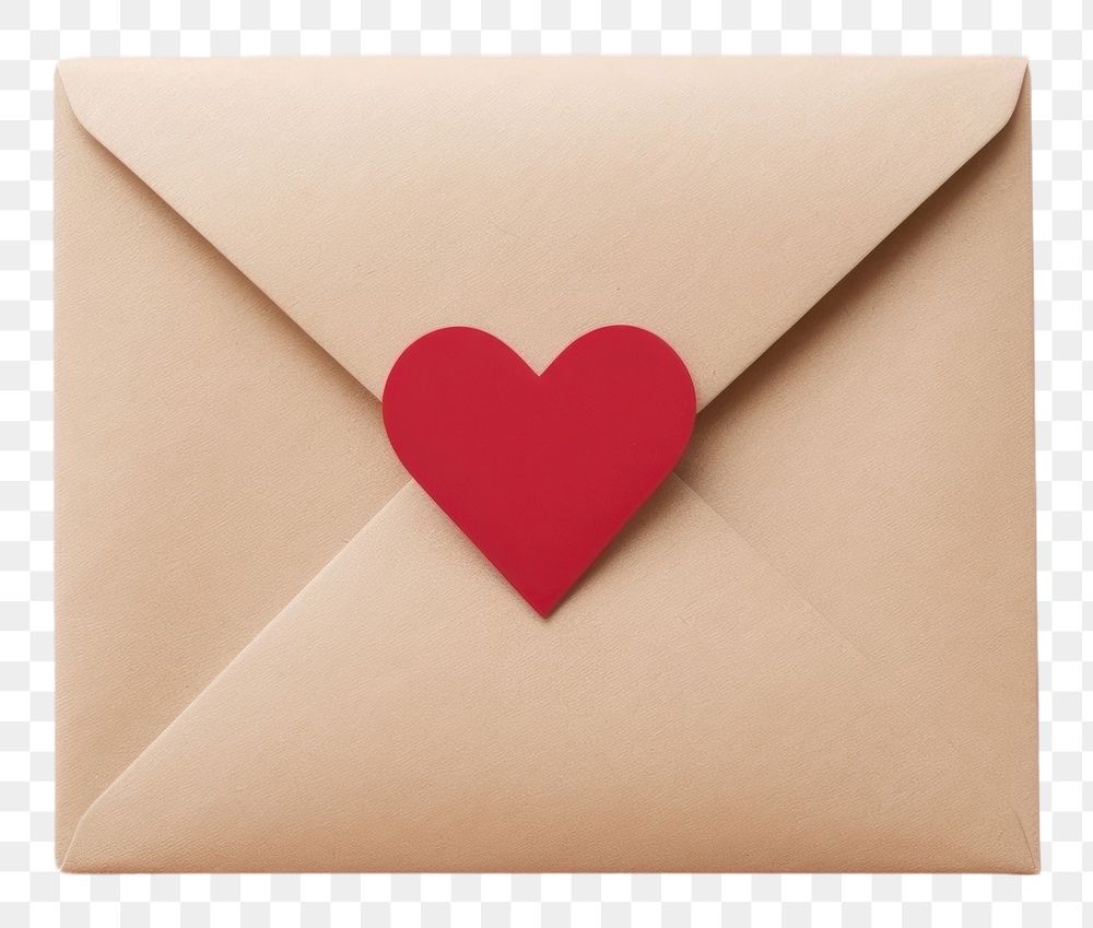 PNG  Love letter envelope paper mail. AI generated Image by rawpixel.