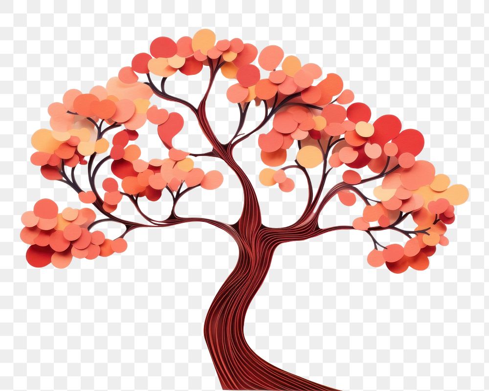PNG Tree tree painting plant. | Free PNG - rawpixel