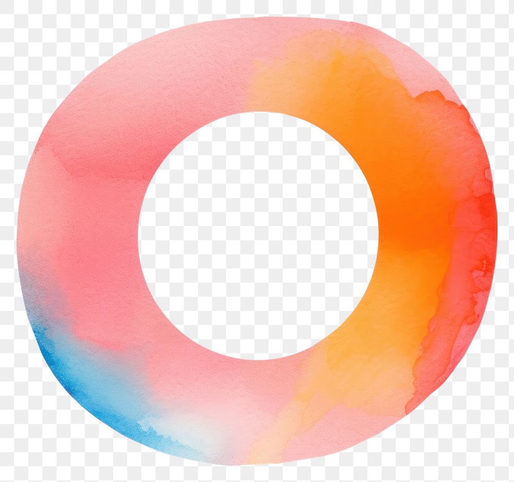 PNG Letter O number shape text. AI generated Image by rawpixel.