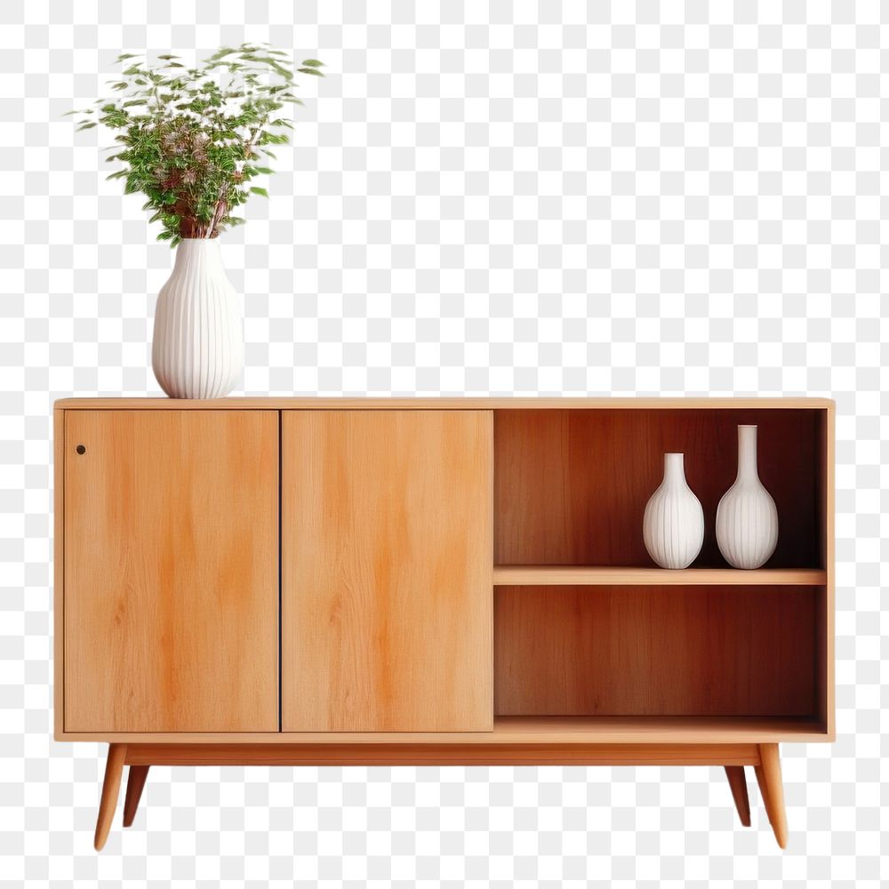 PNG  Minimalist cabinet architecture sideboard furniture. AI generated Image by rawpixel.