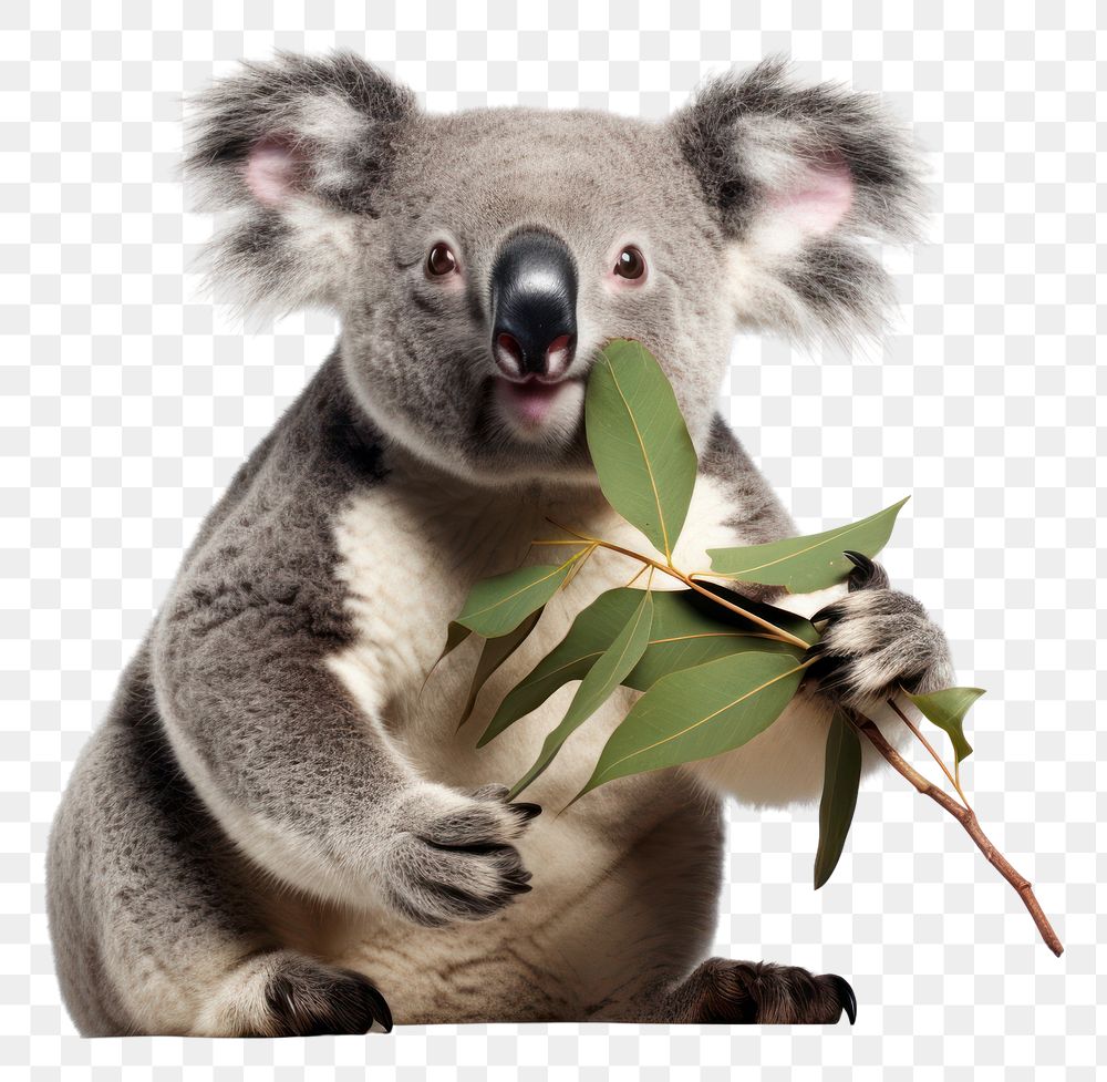 PNG Koala koala wildlife animal. AI generated Image by rawpixel.