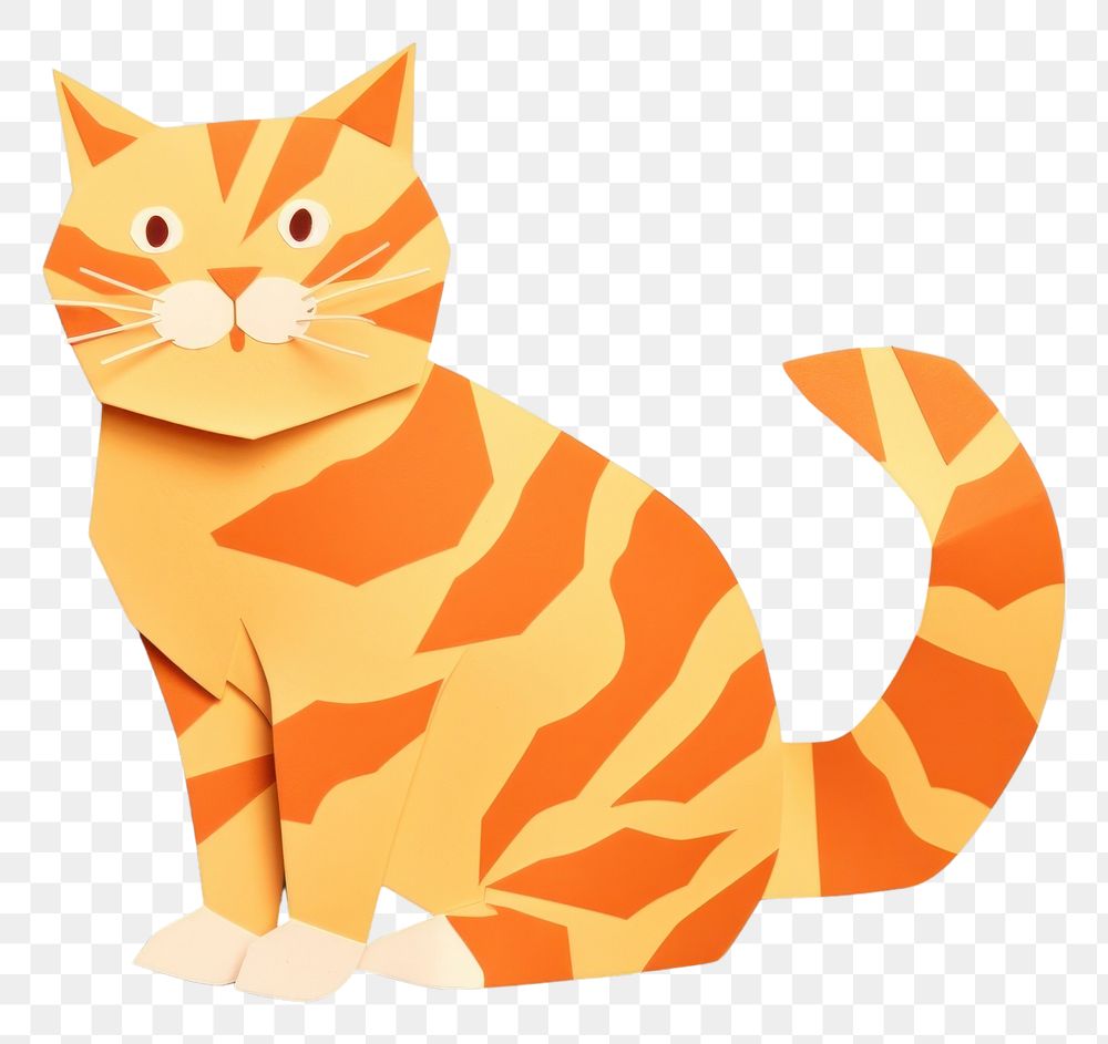 PNG  Ginger cat animal mammal pet. AI generated Image by rawpixel.
